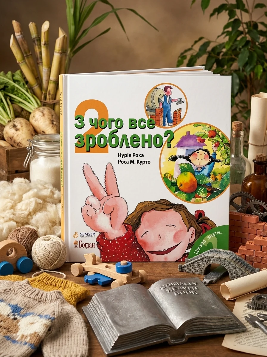 Цікаво знати. З чого все зроблено? — Дитячі енциклопедії