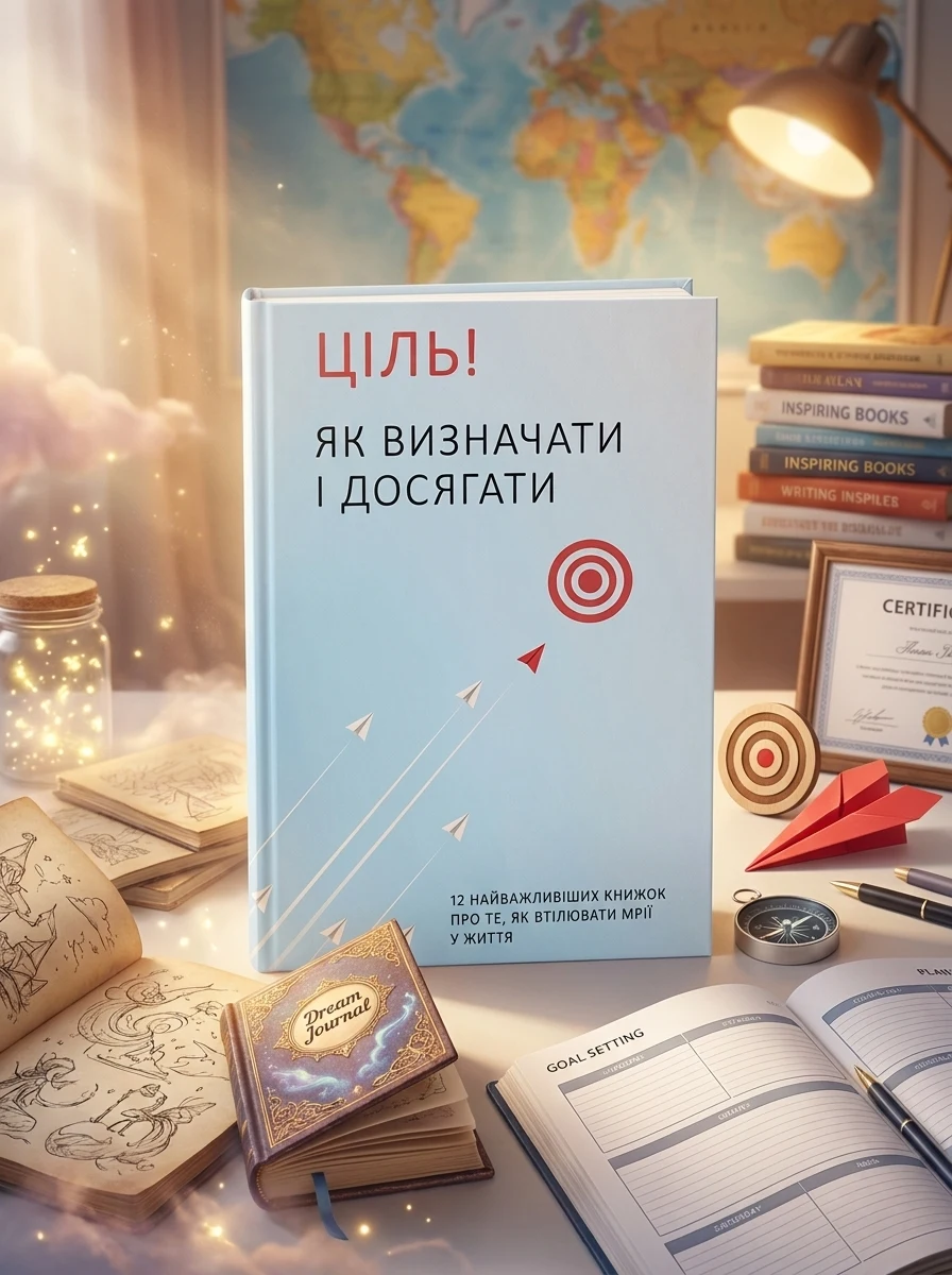 Ціль! Як визначати і досягати. 12 найважливіших книжок про те, як втілювати мрії у життя — фото 2