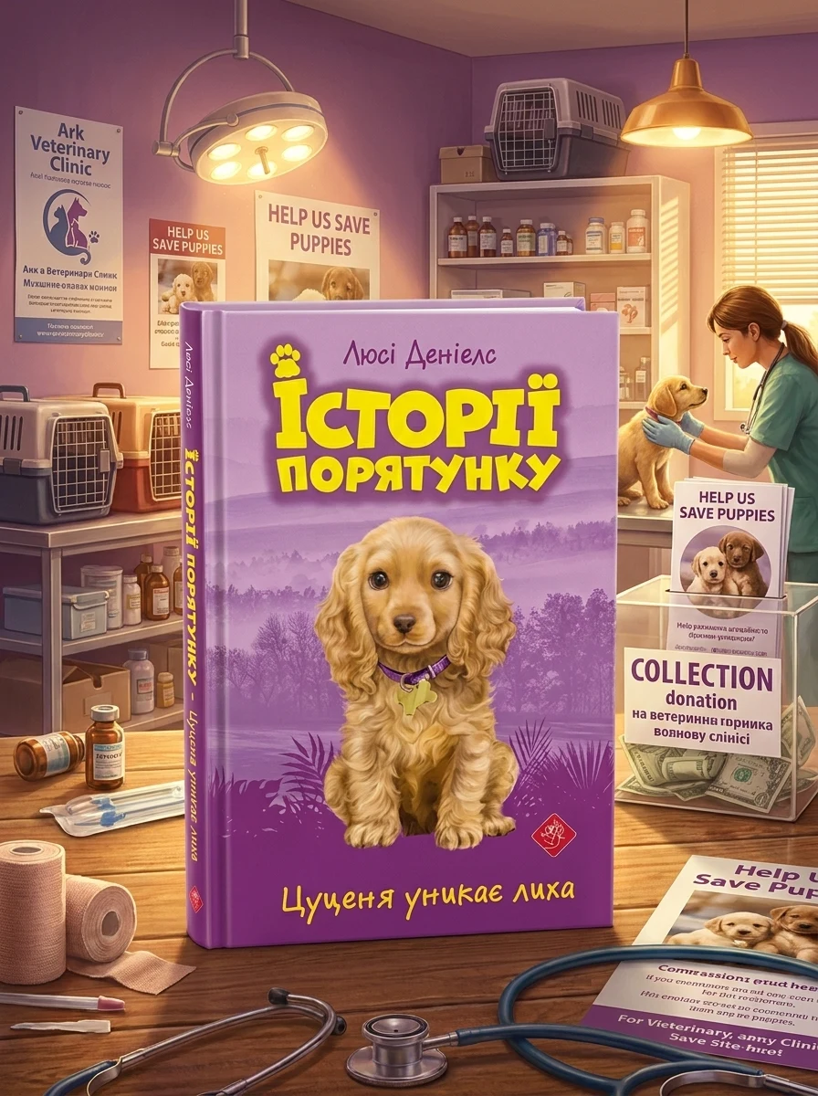 Цуценя уникає лиха — Дитяча проза