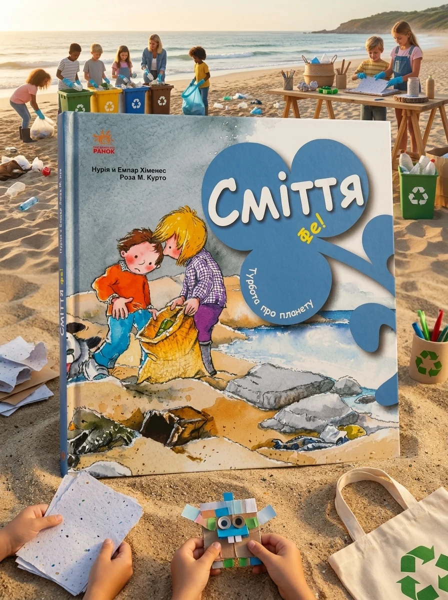 Турбота про планету. Сміття. Фе! — Розвивальні книги