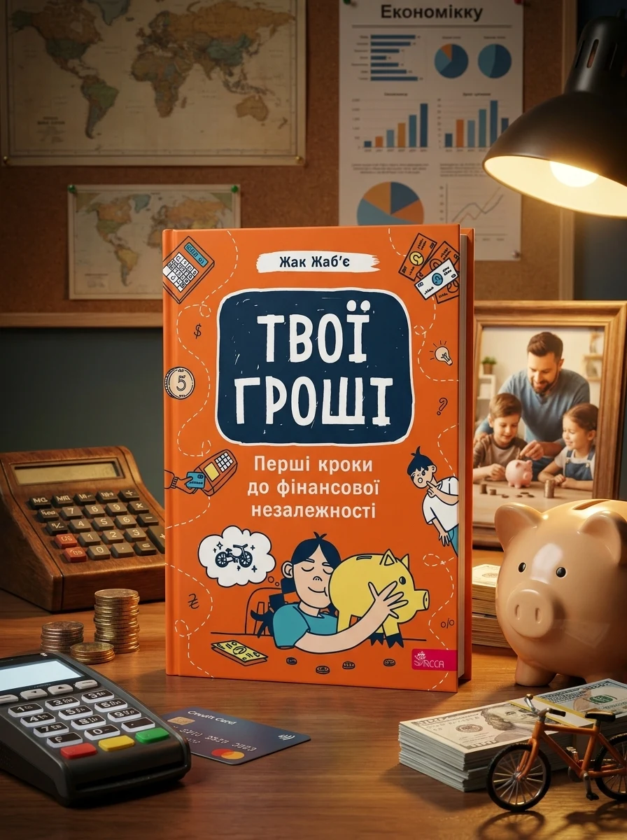 Твої гроші. Перші кроки до фінансової незалежності — Пізнавальні книги для дітей