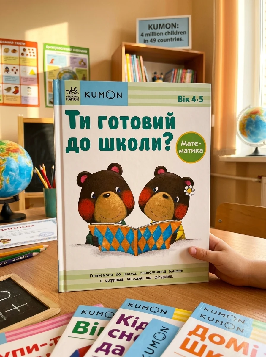 Ти готовий до школи? Математика. 4-5 років — Розвивальні книги
