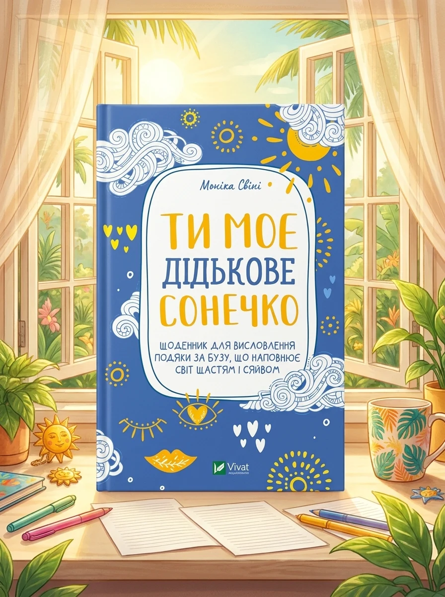 Ти моє дідькове сонечко. Щоденник для висловлювання подяки за бузу, що наповнює світ щастям і сяйвом | купити книгу онлайн