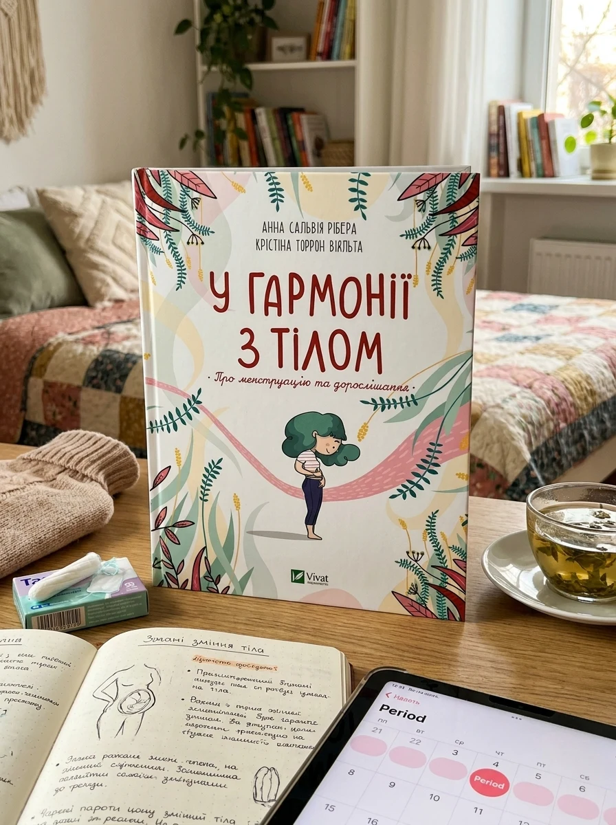 У гармонії з тілом. Про менструацію та дорослішання | купити книгу онлайн