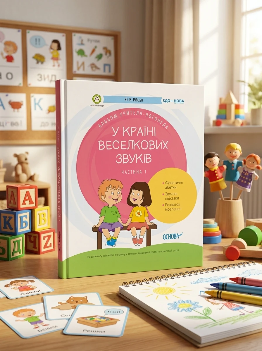 У країні Веселкових звуків. Частина 1 — Розвивальні книги