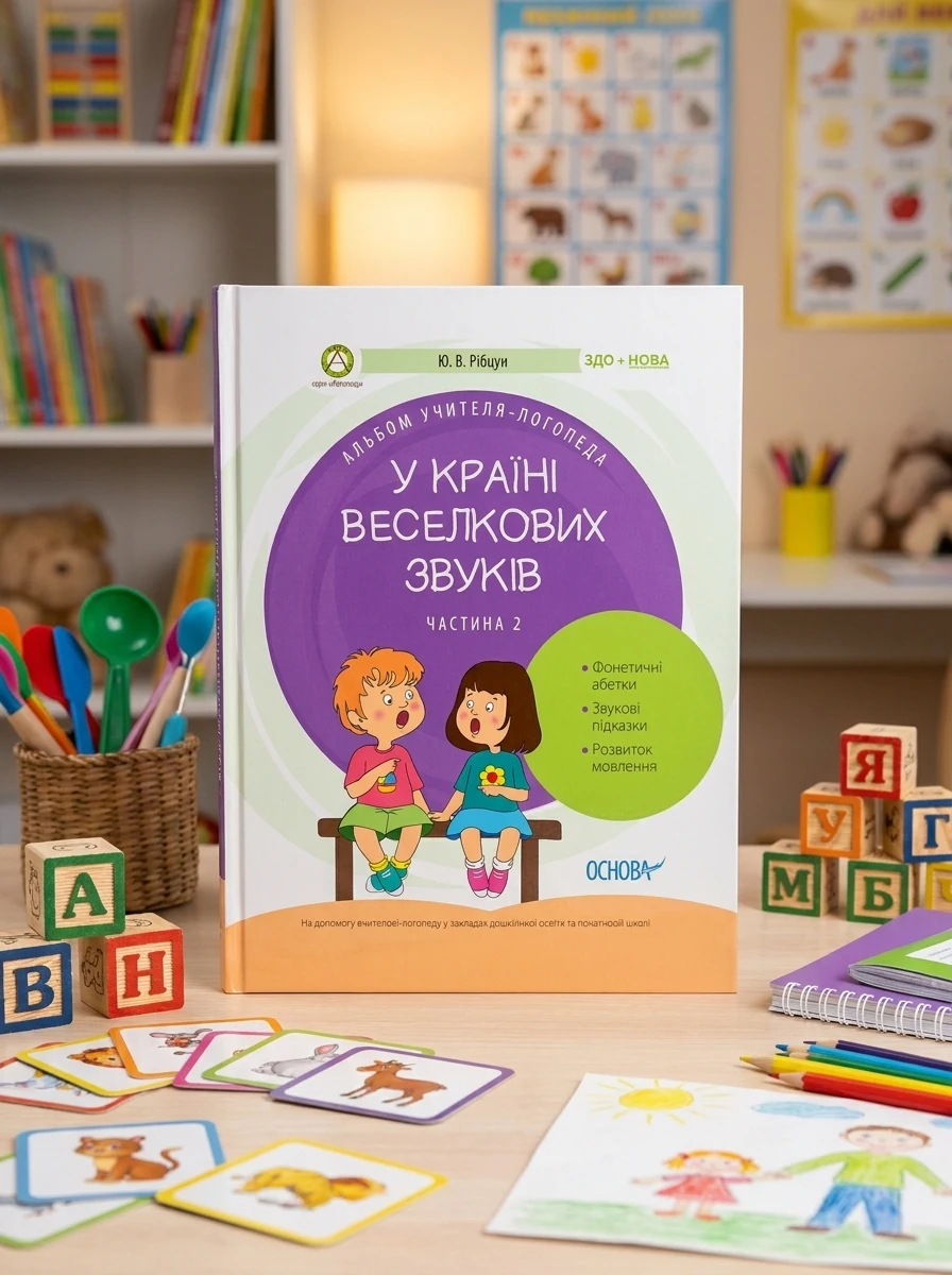 У країні Веселкових звуків. Частина 2 — Розвивальні книги