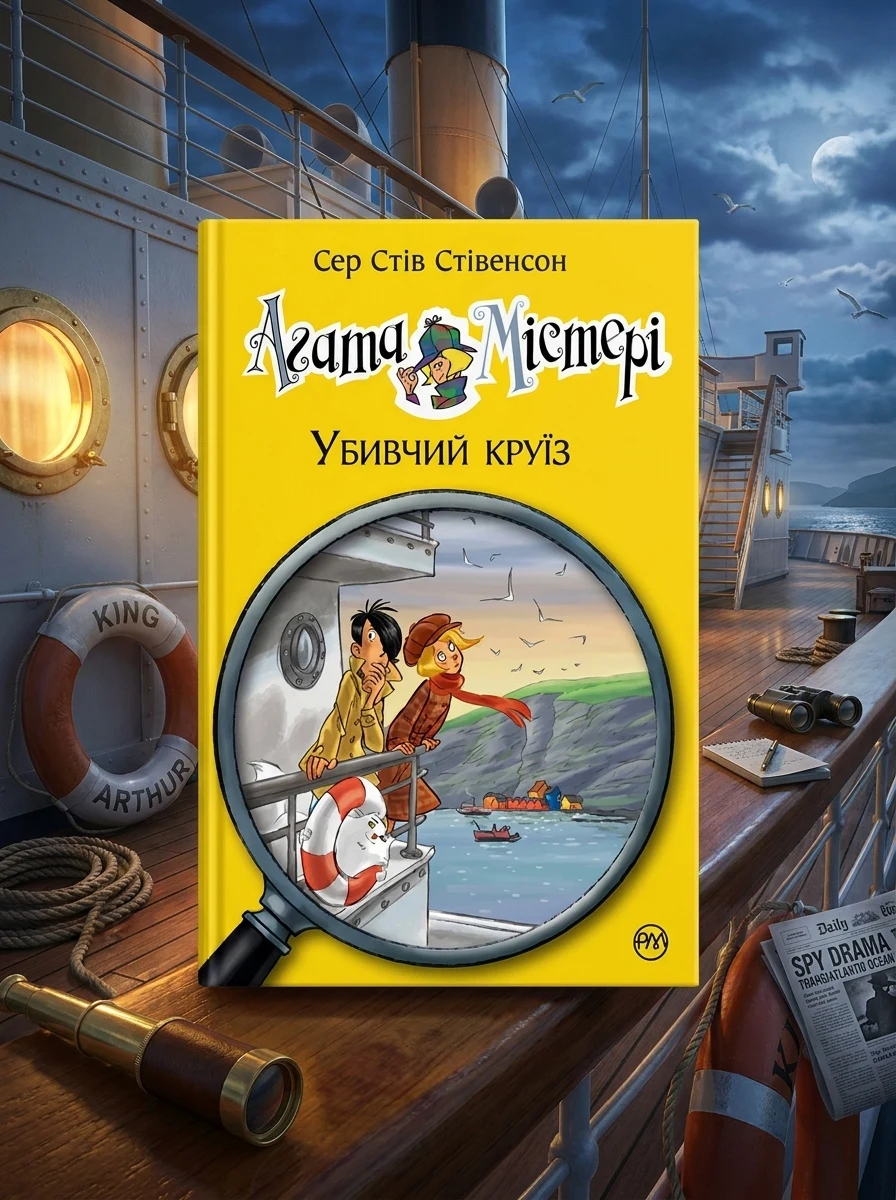Агата Містері. Убивчий круїз. Книга 10 — Дитячі детективи