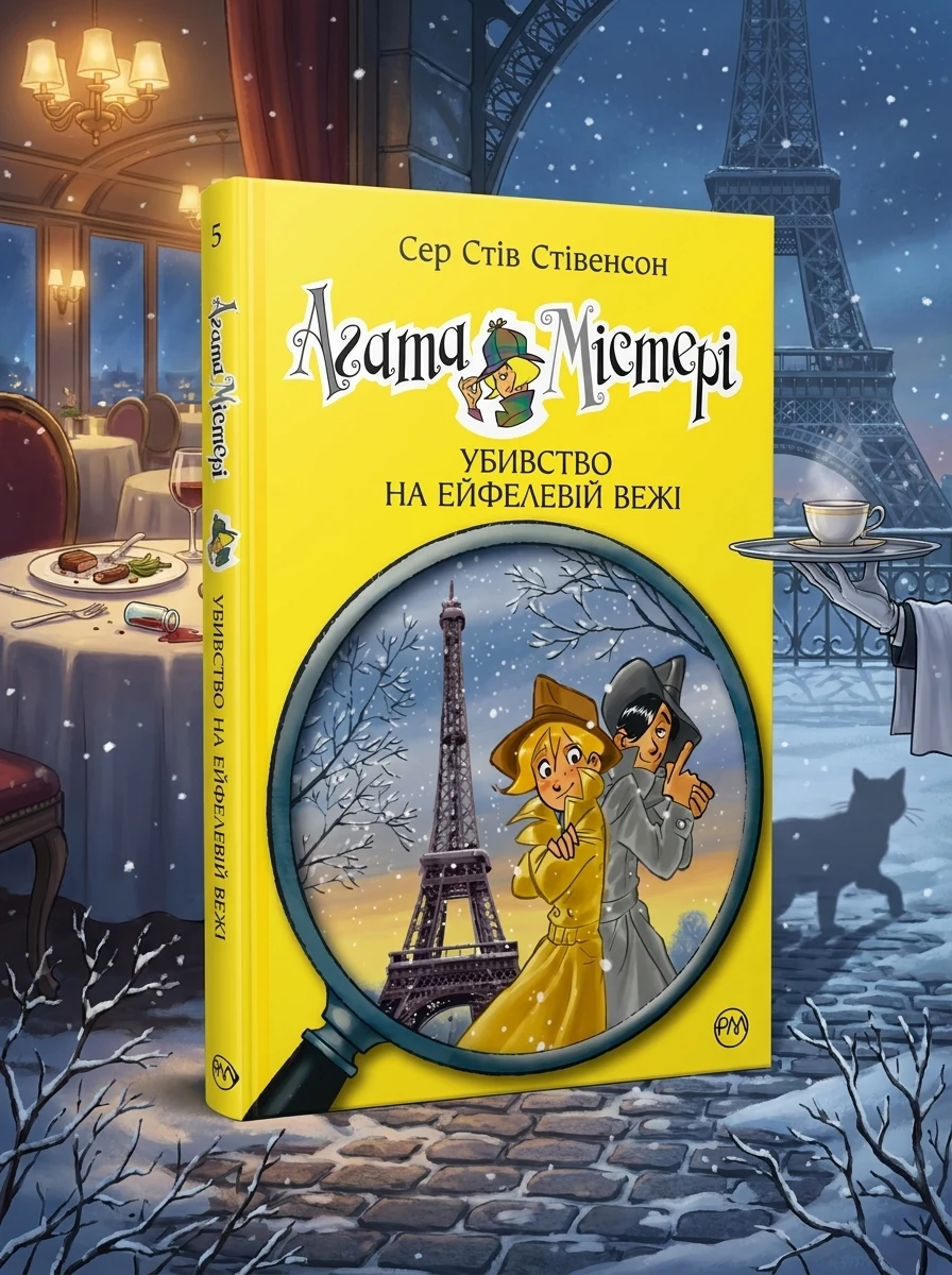 Агата Містері. Убивство на Ейфелевій вежі. Книга 5 — фото 2