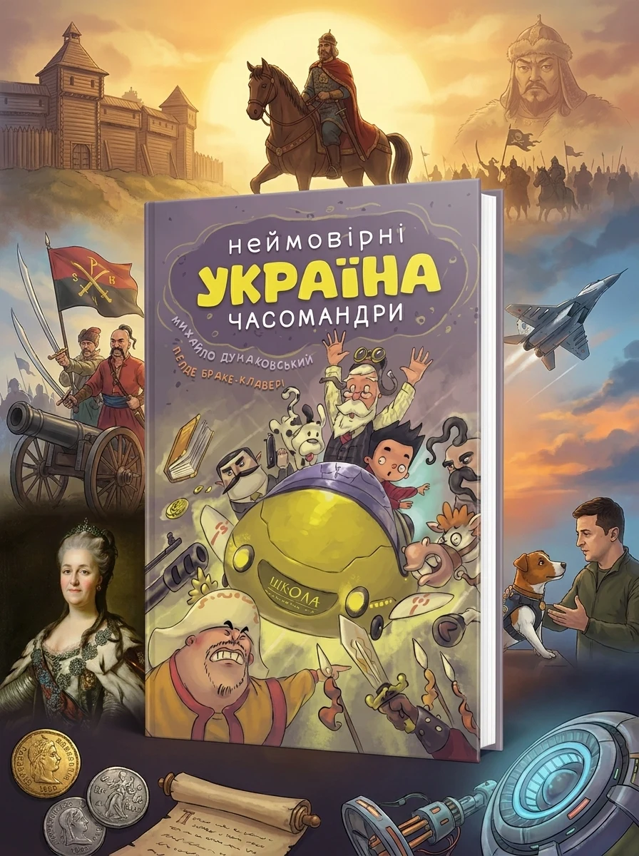 Україна. Неймовірні часомандри — Дитячі комікси