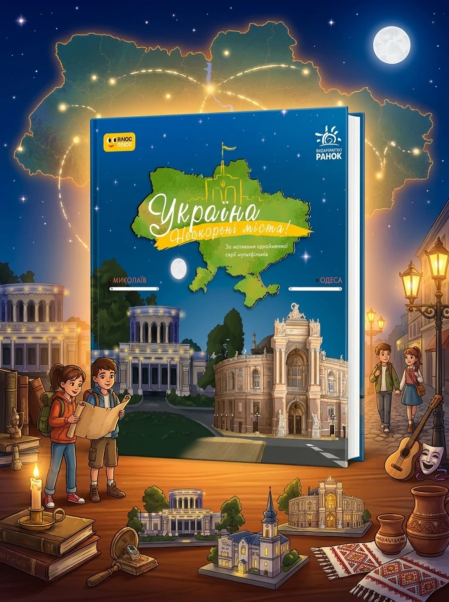 Україна. Нескорені міста! Історії. Миколаїв, Одеса — Пізнавальні книги для дітей