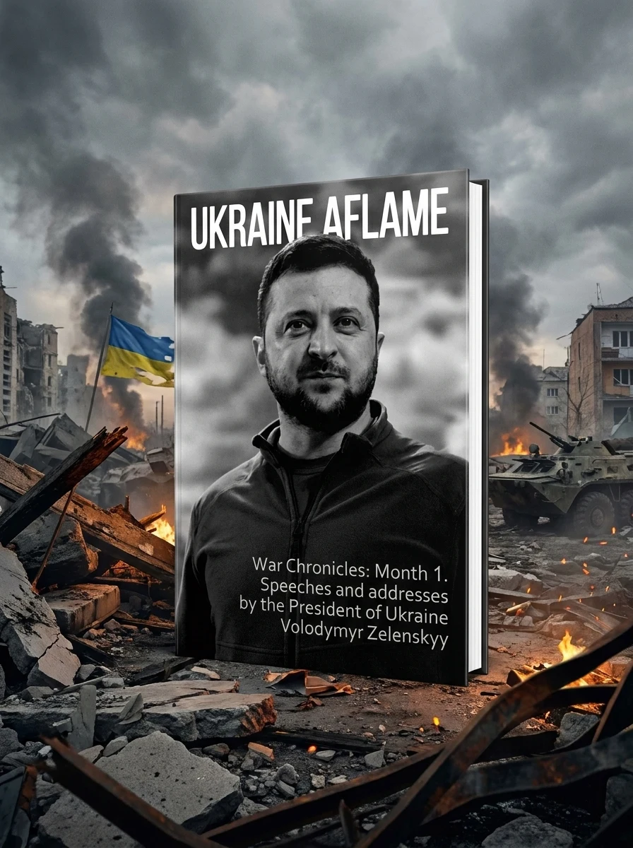 Ukraine aflame. War Chronicles. Month 1 — Історія та культура України