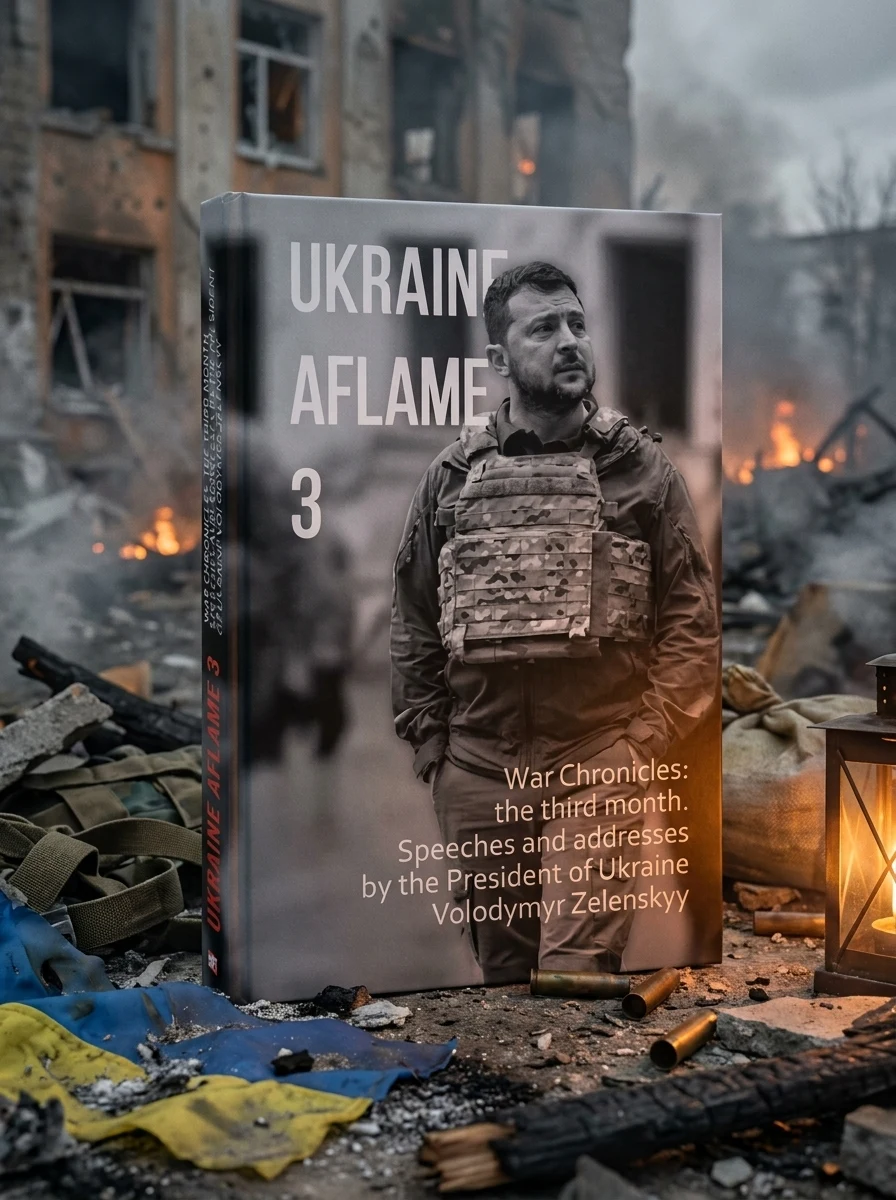 Ukraine aflame. War Chronicles: Month 3. Speeches and addresses by the President of Ukraine Zelensky — Історія та культура України