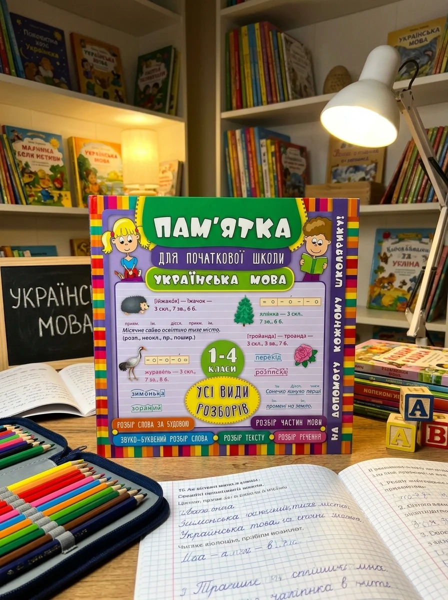 Українська мова. Усі види розборів. 1-4 класи — Книги для школи