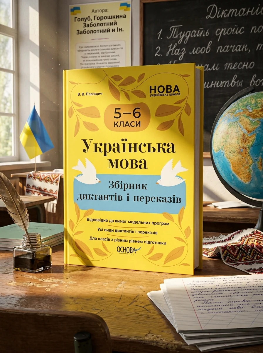 Українська мова. Збірник диктантів і переказів. 5-6 класи — Мовознавство