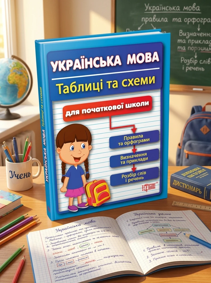Українська мова.Таблиці та схеми. Для початкової школи — фото 2