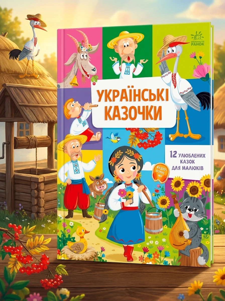 Українські казочки. 12 улюблених казок для малюків — Казки