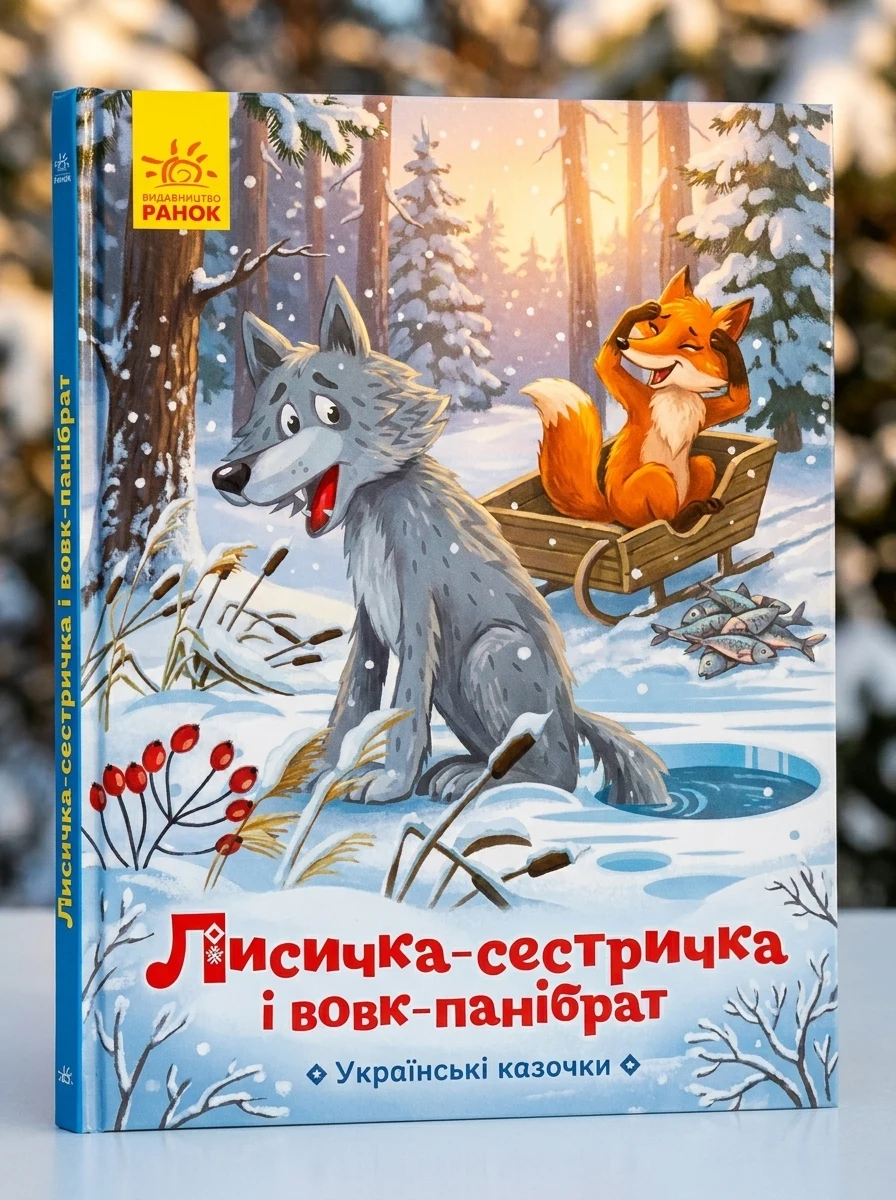 Українські казочки. Лисичка-сестричка і вовк-панібрат — Казки