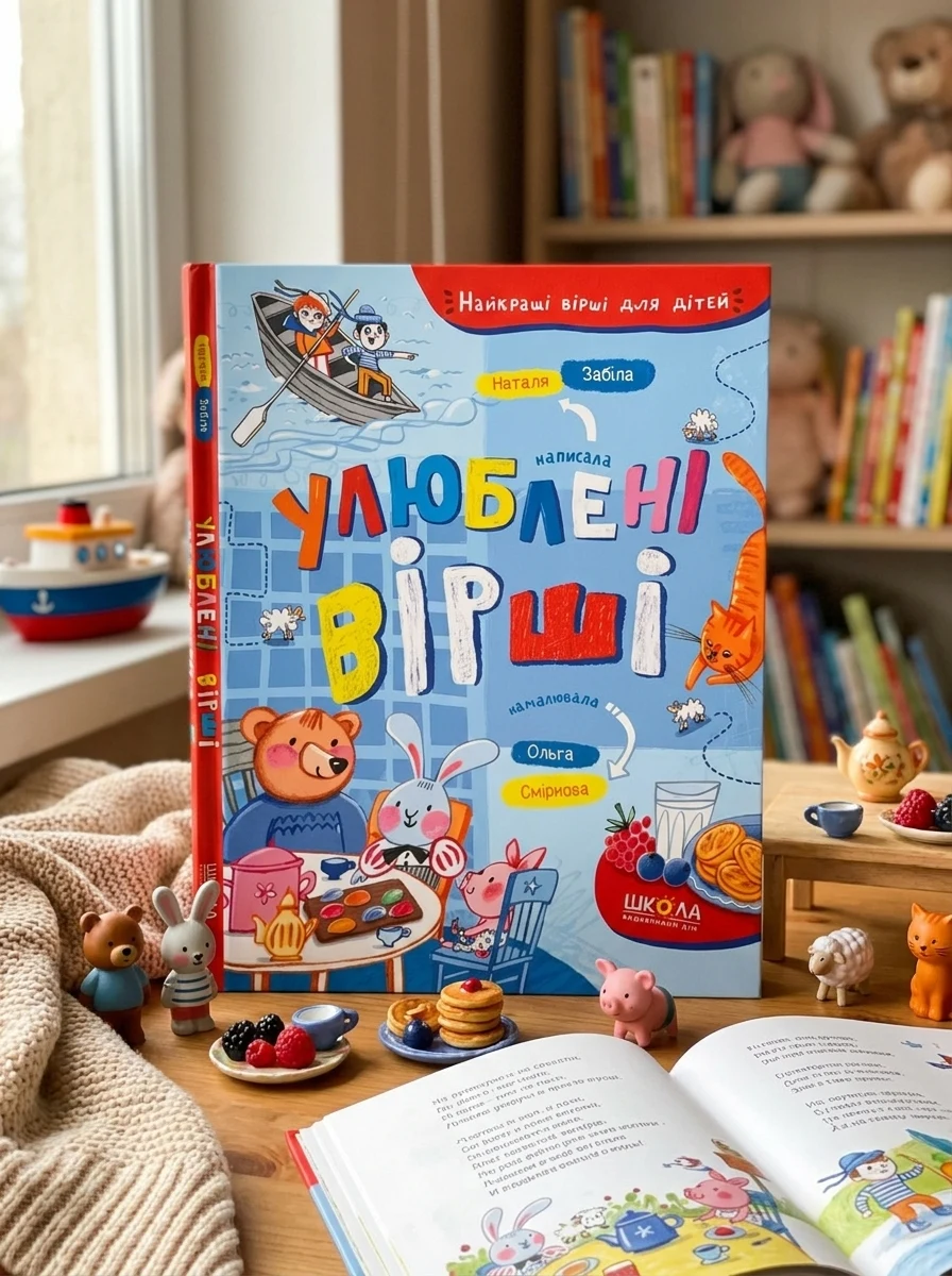 Улюблені вірші. Найкращі вірші для дітей | купити книгу онлайн