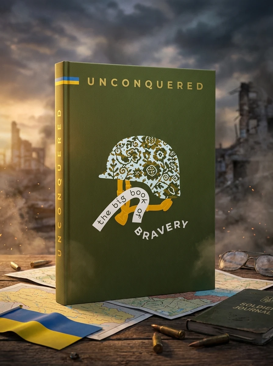 Unconquered. The Big Book Of Bravery — Подарункові нонфікшн книги