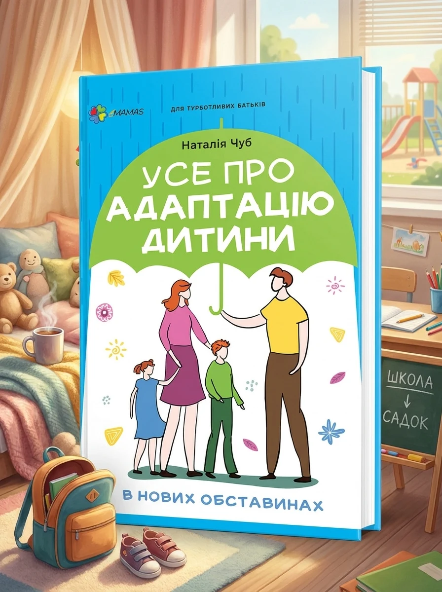 Усе про адаптацію дитини у нових обставинах | купити книгу онлайн