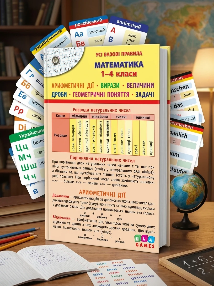 Усі базові правила. Математика. 1-4 класи — фото 2