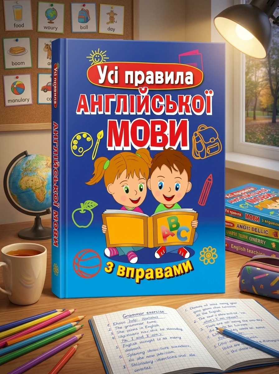Усі правила англійської мови з вправами