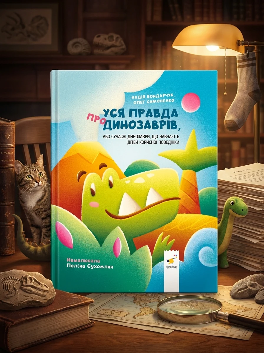 Уся правда про динозаврів, або сучасні динозаври, що навчають дітей корисної поведінки — Дитяча проза