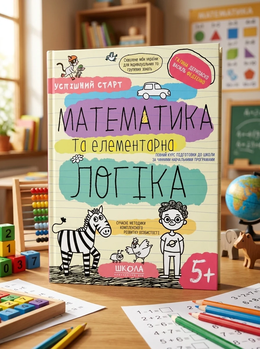 Успішний старт. Математика та елементарна логіка — Розвивальні книги