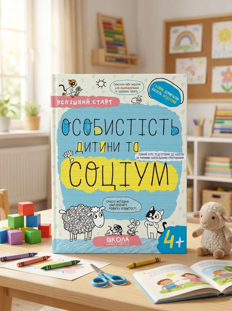 Успішний старт. Особистість дитини та соціум. Від 4 років — Розвивальні книги