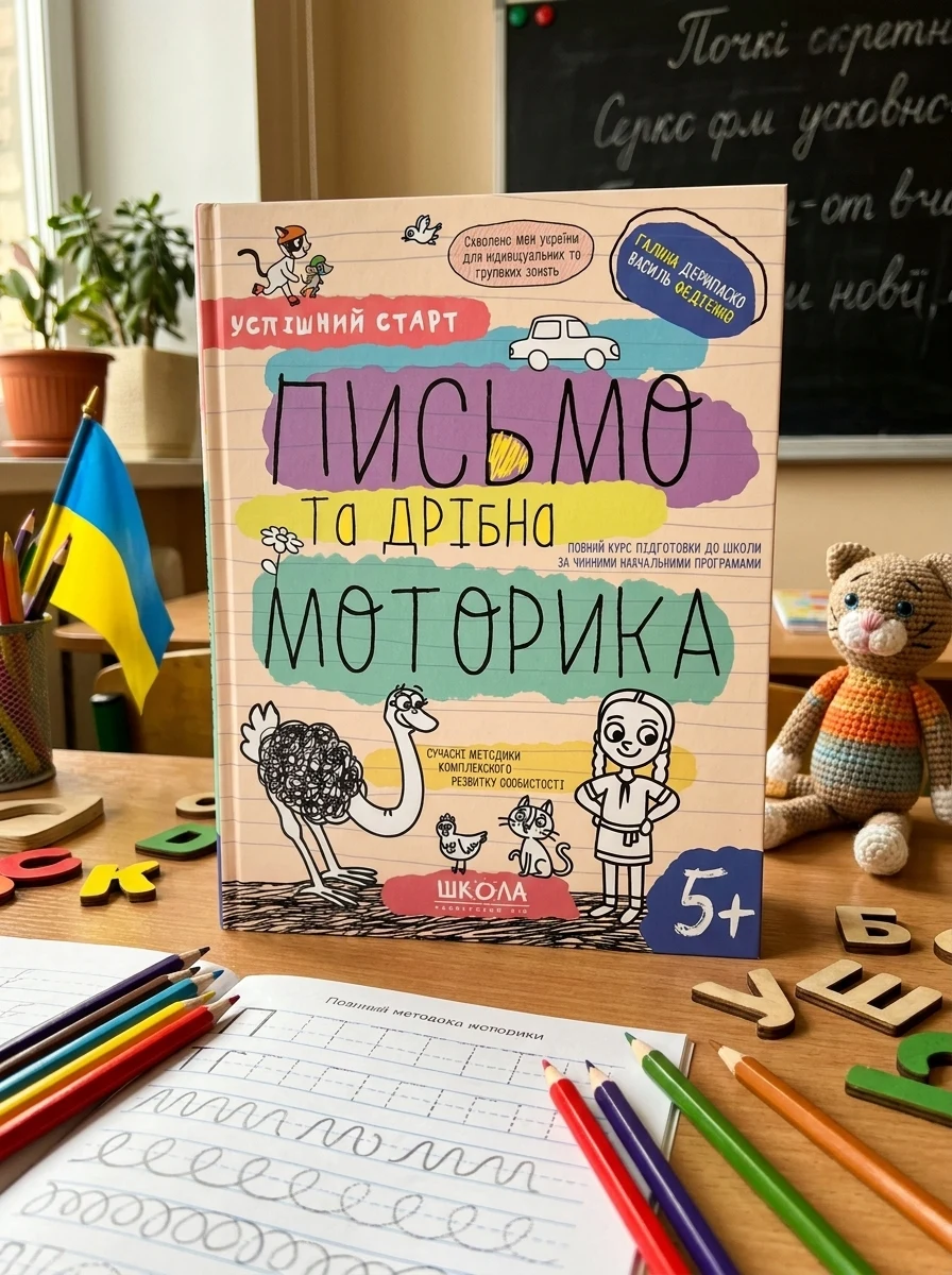 Успішний старт. Письмо та дрібна моторика — Розвивальні книги