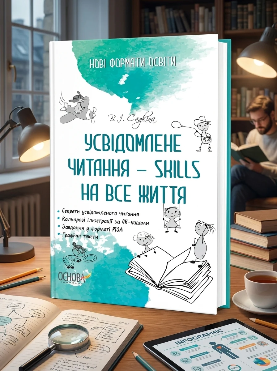 Усвідомлене читання — SKILLS на все життя — Розвивальні книги