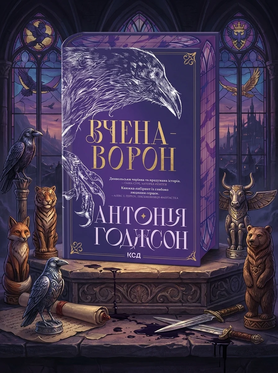 Вчена-Ворон — Зарубіжне фентезі