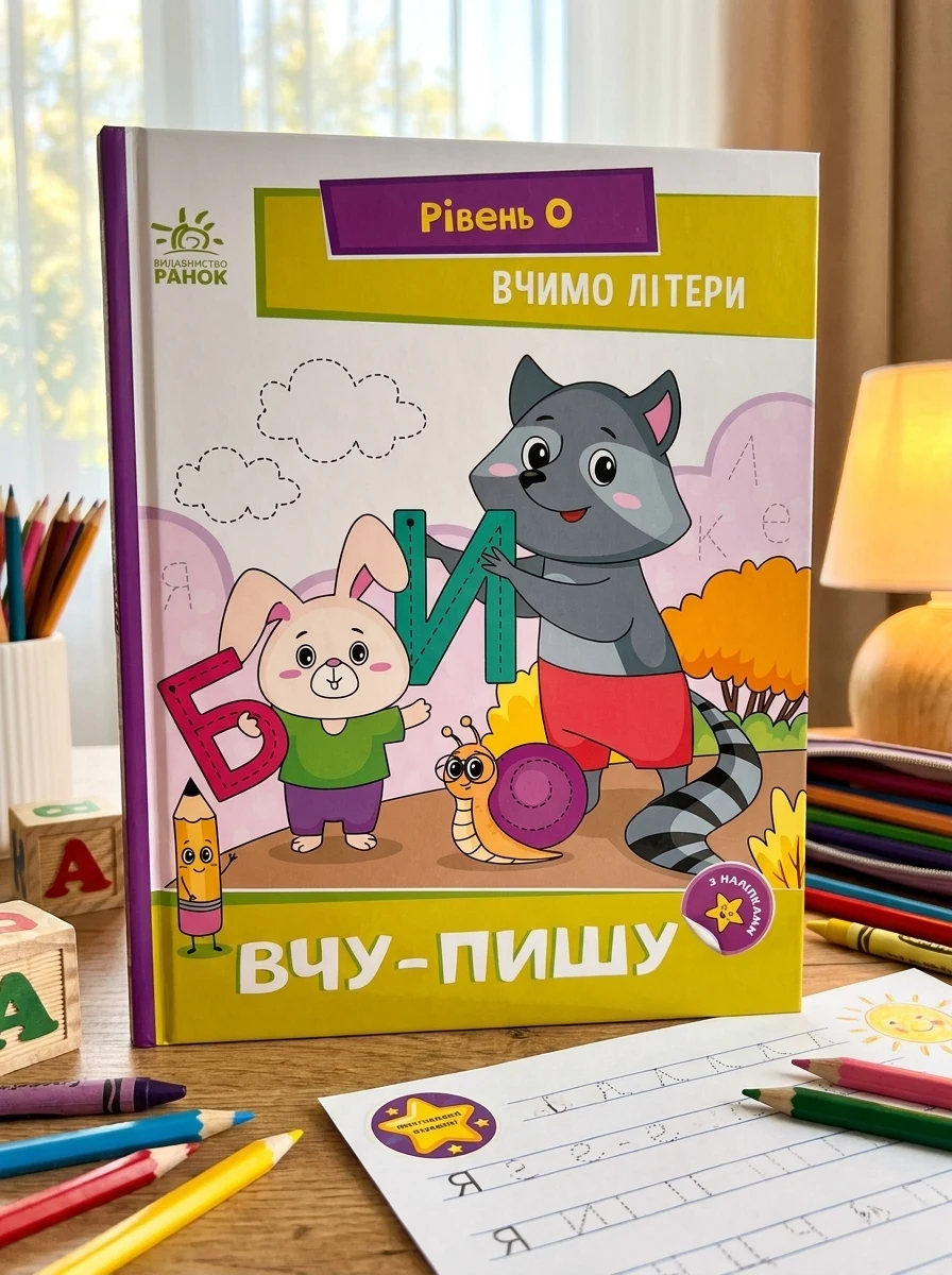 Вчимо літери. Вчу-пишу — Підготовка до школи