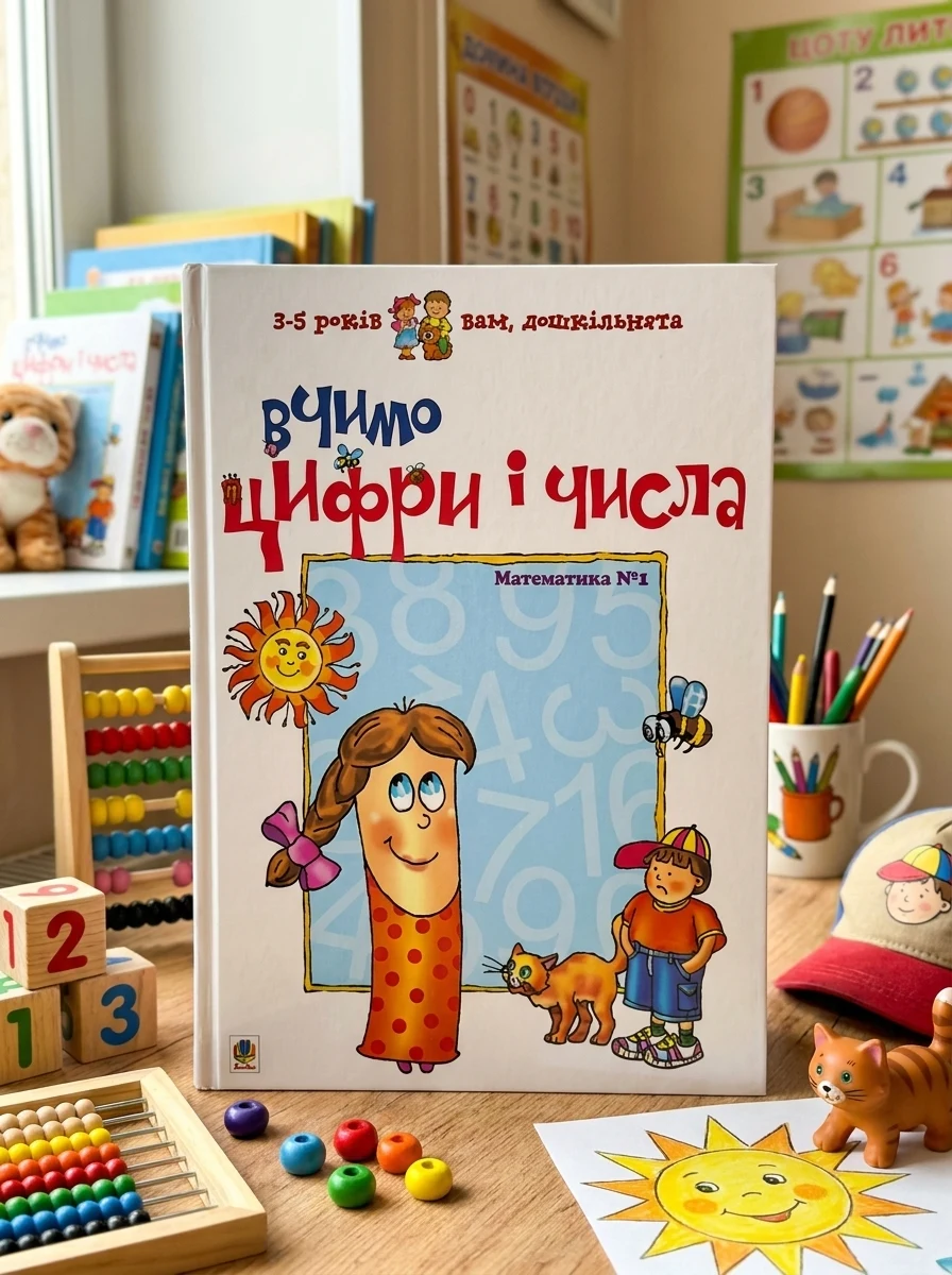 Вчимо цифри і числа. Математика №1 — фото 2