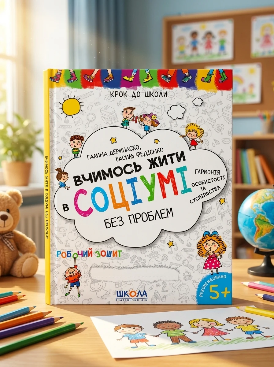 Вчимось жити в соціумі без проблем — Розвивальні книги