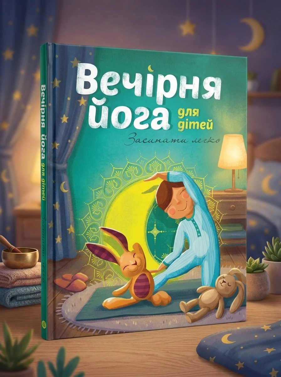 Вечірня йога для дітей. Засинати легко