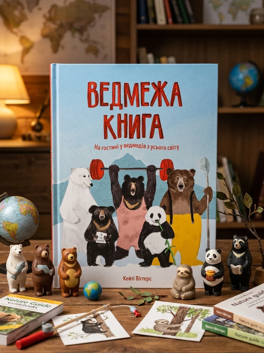 Ведмежа книга — Пізнавальні книги для дітей
