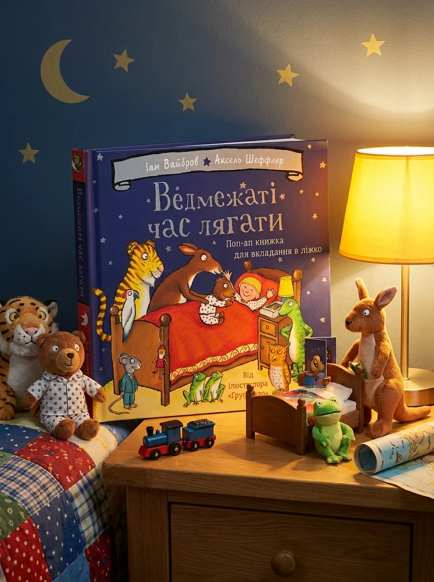 Ведмежаті час лягати — Книги-іграшки