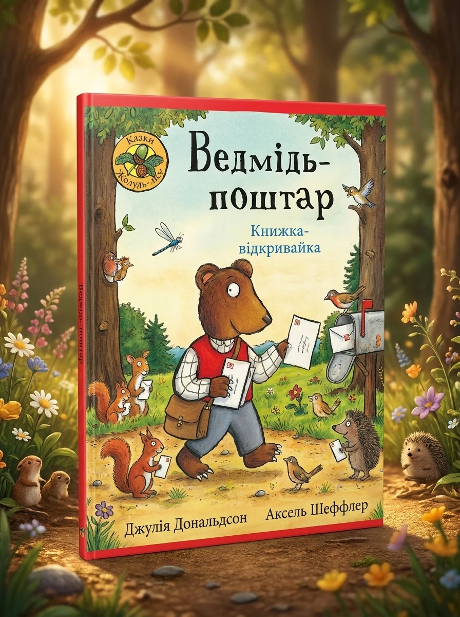 Ведмідь -поштар — Книги для малят