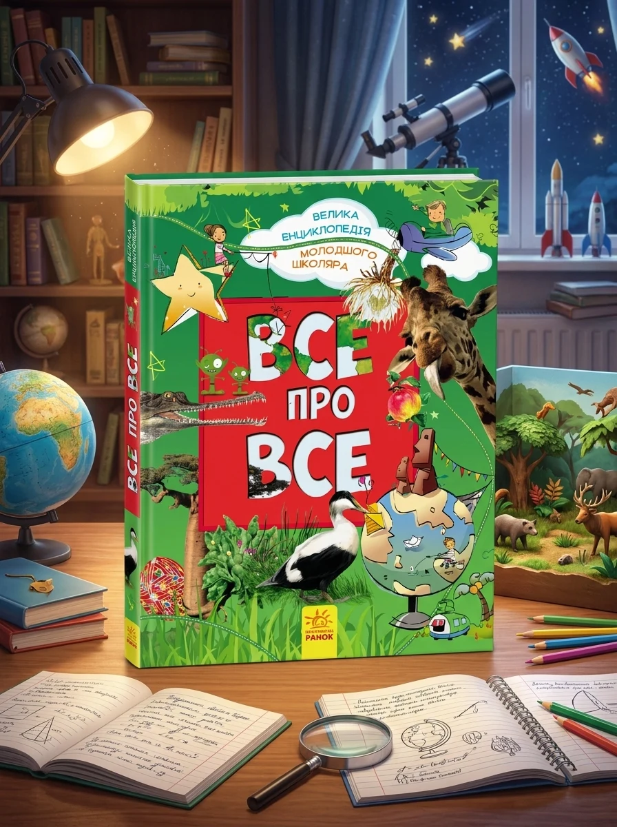 Велика енциклопедія молодшого школяра. Все про все — Дитячі енциклопедії
