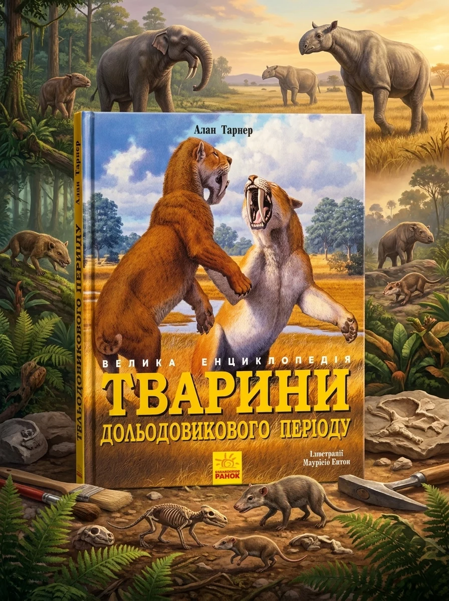Велика енциклопедія. Тварини дольодовикового періоду — фото 2