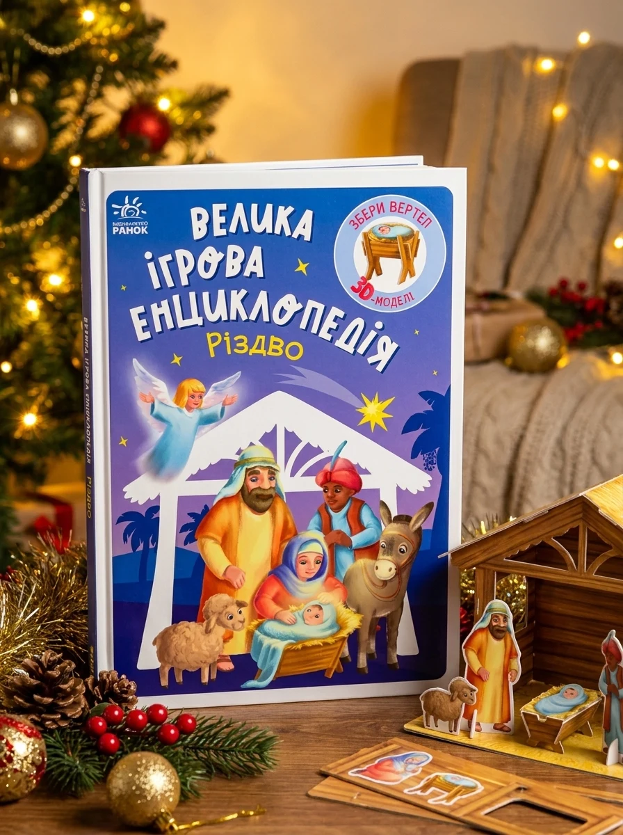 Велика ігрова енциклопедія. Різдво — Книги-іграшки