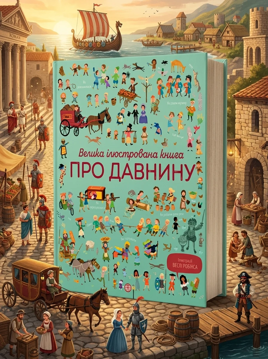 Велика ілюстрована книга про давнину — Дитячі енциклопедії