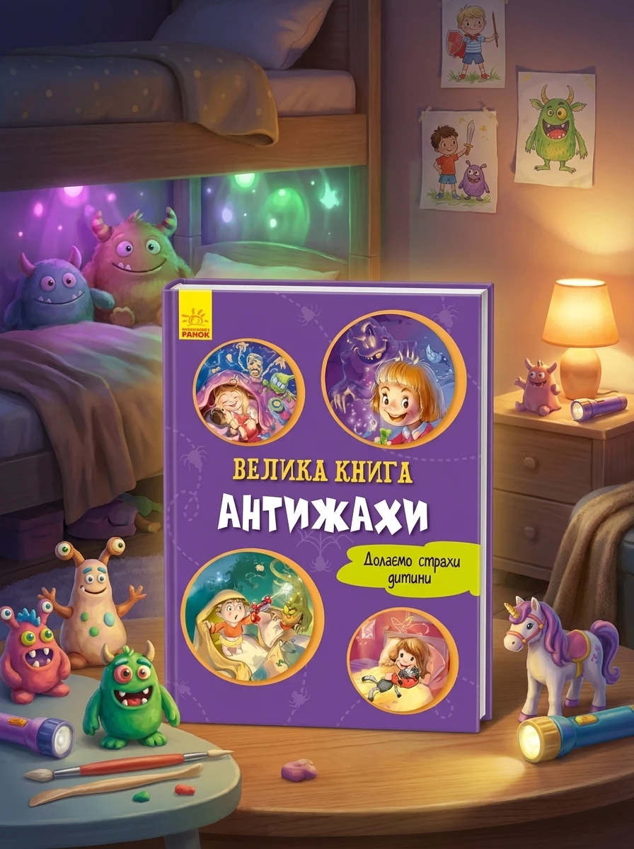 Велика книга. Антижахи. Долаємо страхи дитини (фіолетова обкладинка) — фото 2