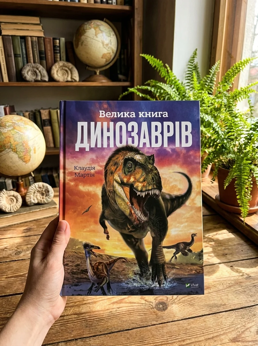Велика книга динозаврів | купити книгу онлайн