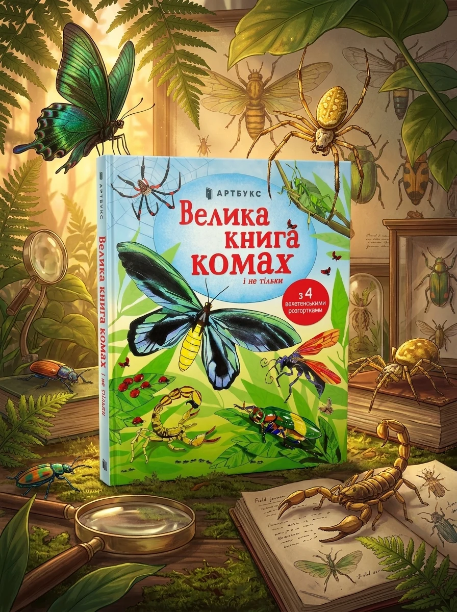 Велика книга комах і не тільки
