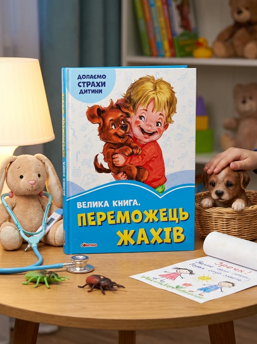 Велика книга. Переможець жахів. Долаємо страхи дитини (фіолетова обкладинка) — фото 2