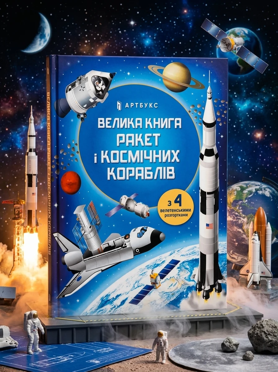 Велика книга ракет і космічніх кораблів — Дитячі енциклопедії