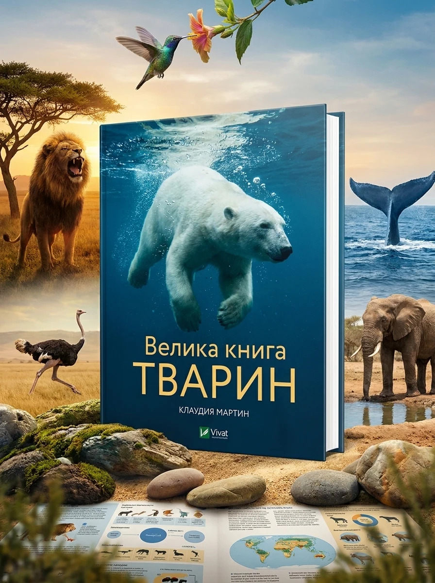 Велика книга тварин — Дитячі енциклопедії