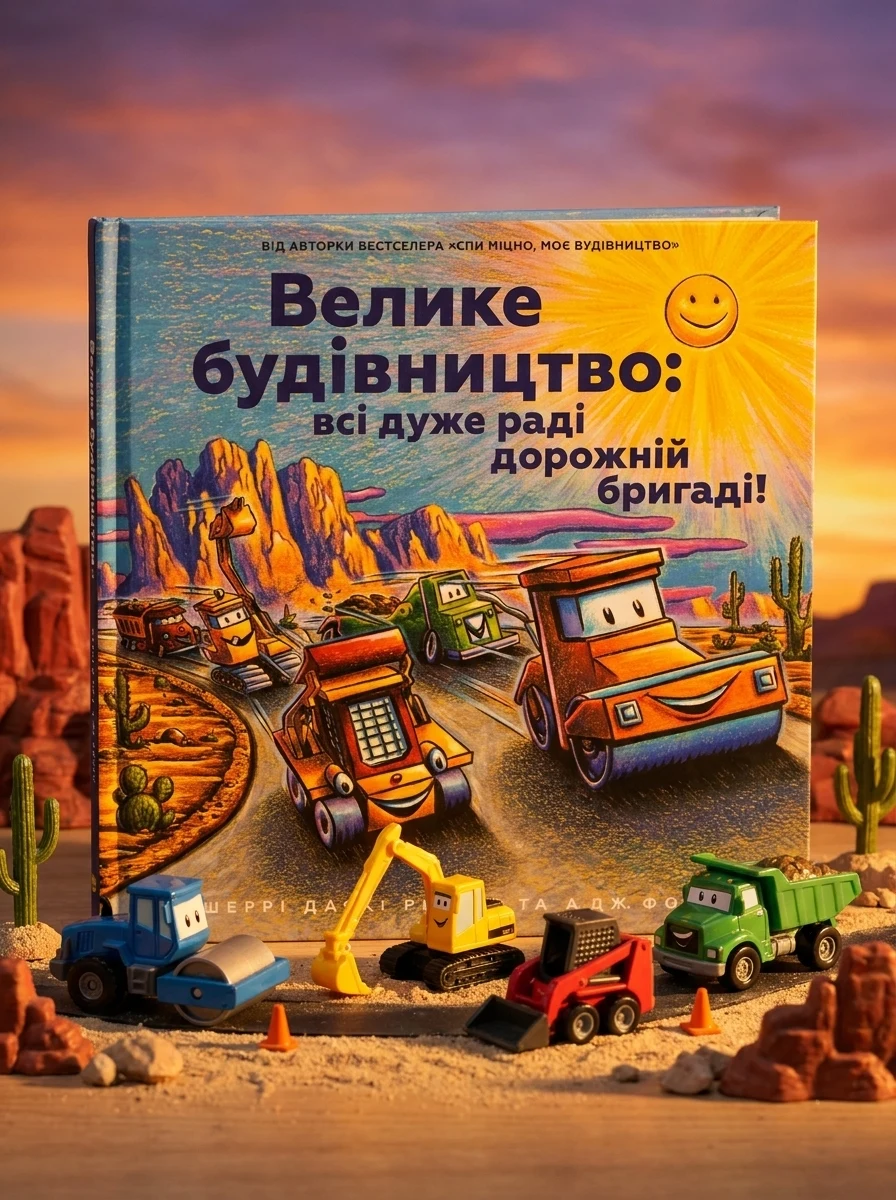 Велике будівництво: всі дуже раді дорожній бригаді! — Дитячі вірші